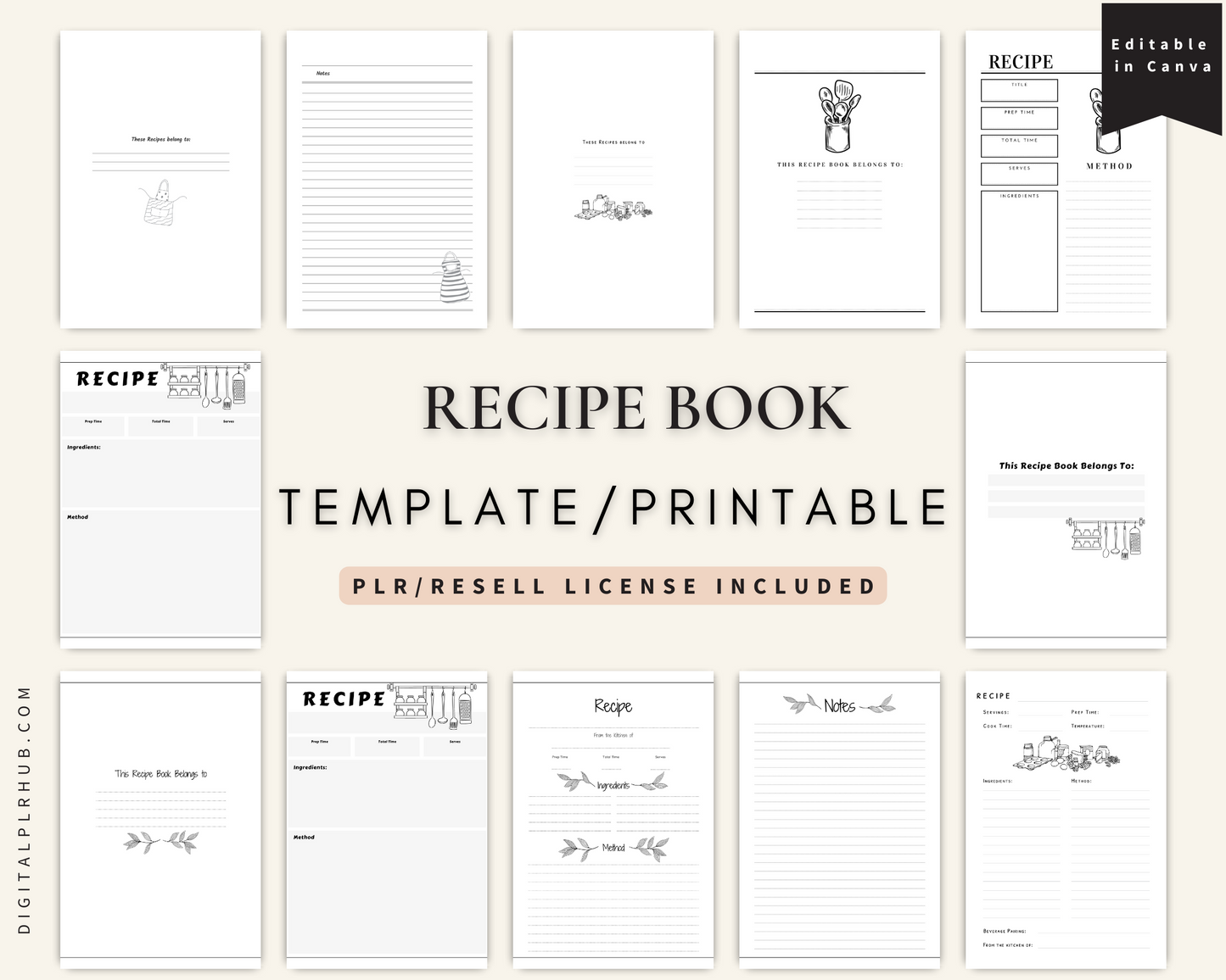 Recipe Book Template