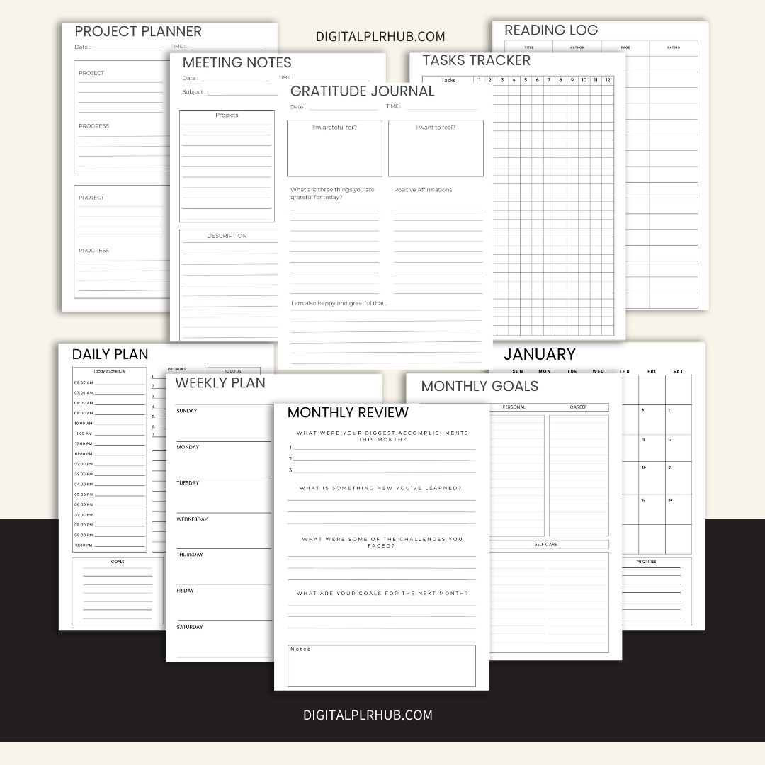 ADHD Printable Planner