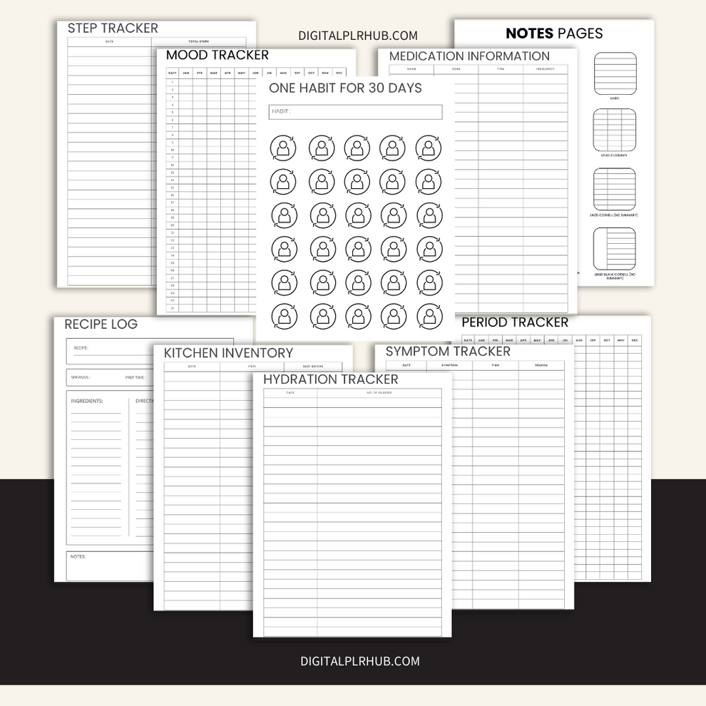 ADHD Printable Planner – Digital PLR Hub