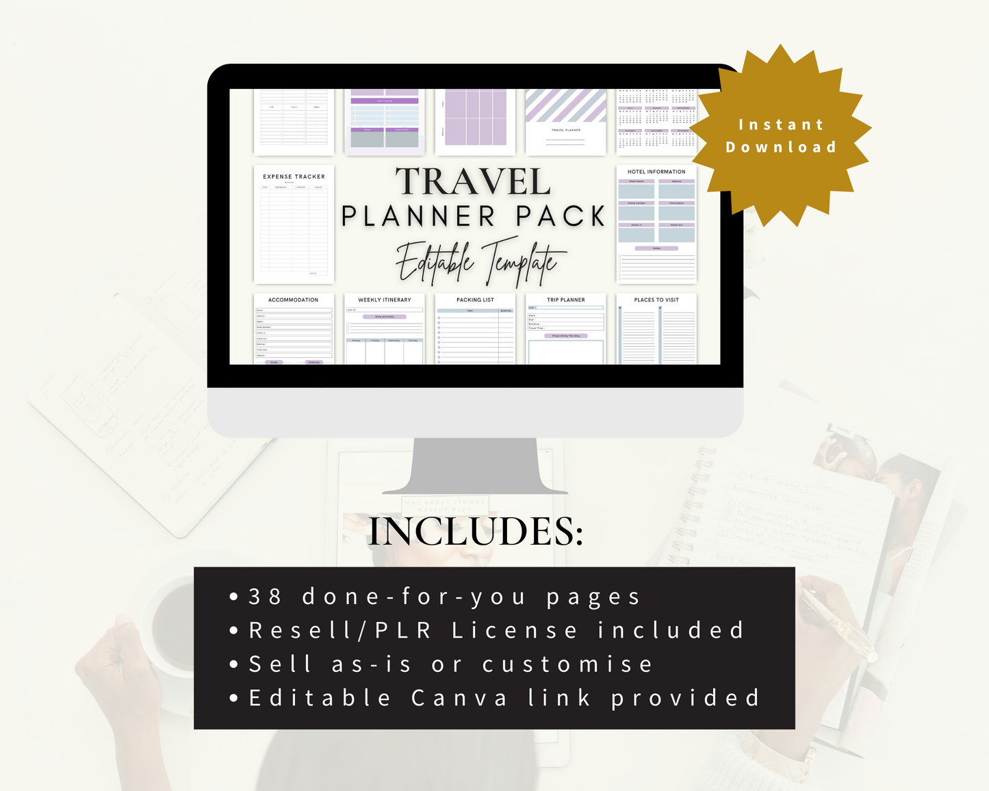 Travel Planner Pack
